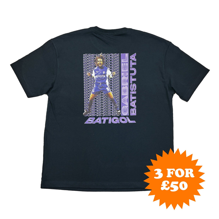 Fiorentina Batigol Batistuta Bootleg T-Shirt