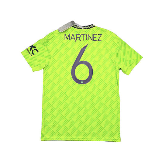 CULT KITS - 2022/23 MANCHESTER UNITED MARTINEZ #6 *BNWT* THIRD SHIRT (MULTIPLE SIZES) ADIDAS, Large / Manchester United / 2022
