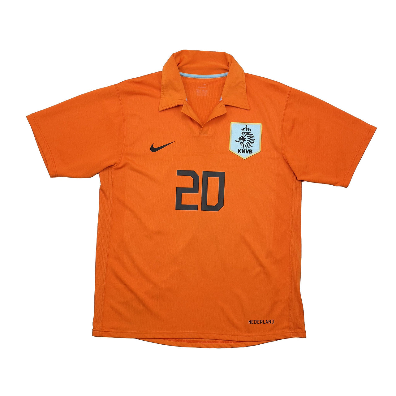 2006/08 NETHERLANDS SNEIJDER #20 HOME SHIRT (M) NIKE