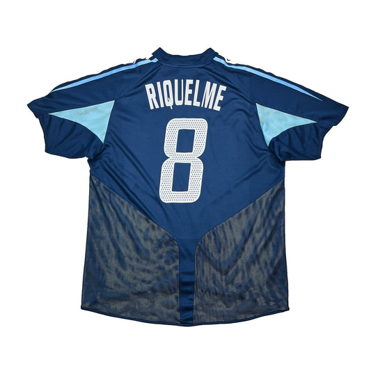 2004/05 ARGENTINA RIQUELME #8 AWAY SHIRT (L) ADIDAS