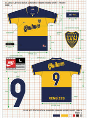 Ikonisches Trikot-Design – Boca Juniors Nike Print