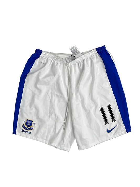 CULT KITS - 2013/14 EVERTON #11 HOME SHORTS (XXXL) NIKE