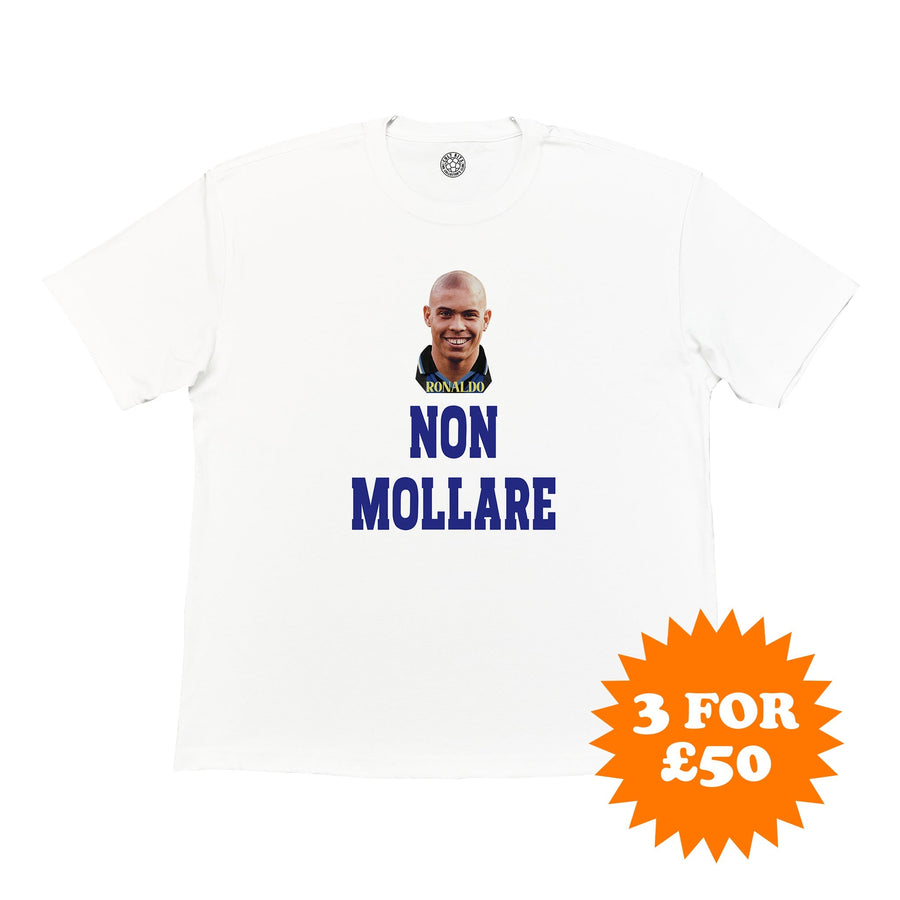 Inter Mailand Gib-nicht-auf-Ronaldo-T-Shirt