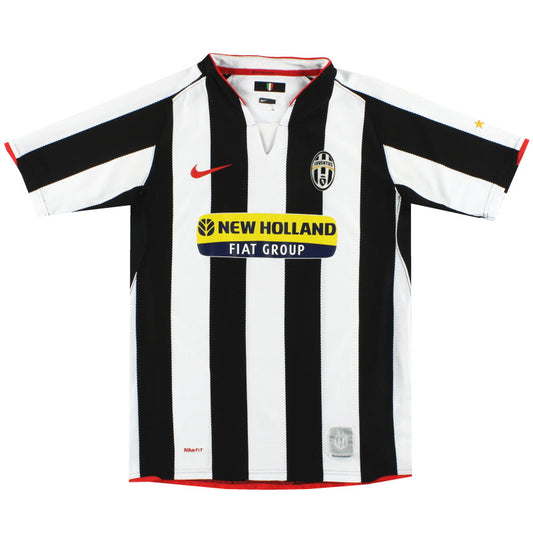 2007-08 Juventus Nike Home Shirt L.Boys
