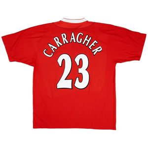 Liverpool 2002-04 Home Shirt Carragher #23 XL
