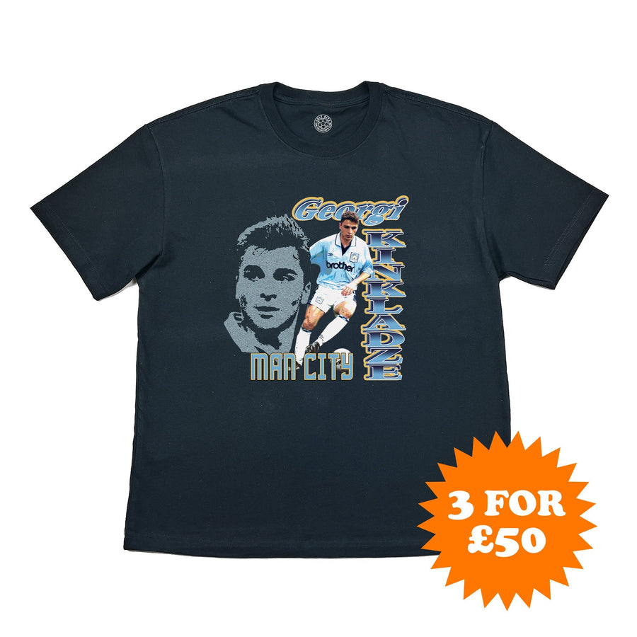 Man City Kinkladze Bootleg T-Shirt