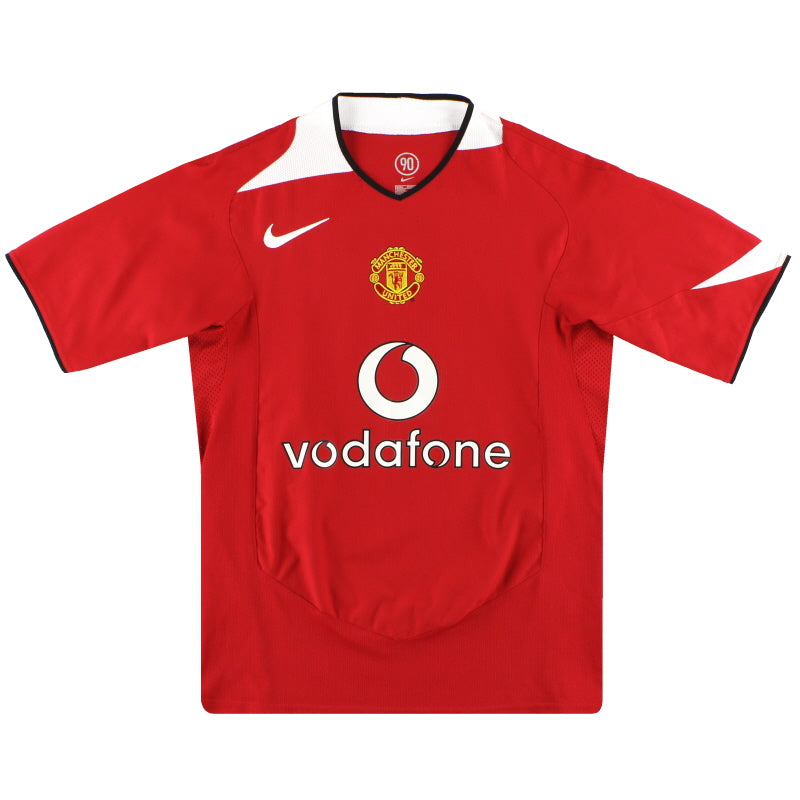 2004-06 Manchester United Nike Heimtrikot XL