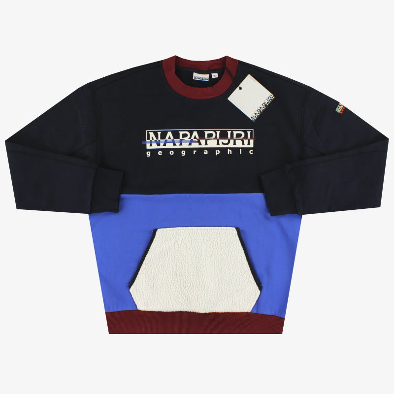 Napapijri Rundhals-Sweatshirt *m. Etikett* L