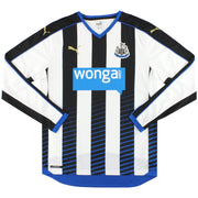 2015-16 Newcastle Puma Heimtrikot Langarm *NEU & OVP* XL