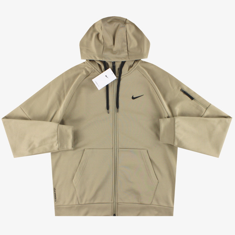 Nike Therma-FIT Fitness-Kapuzenjacke mit durchgehendem Reißverschluss *mit Etiketten* XL