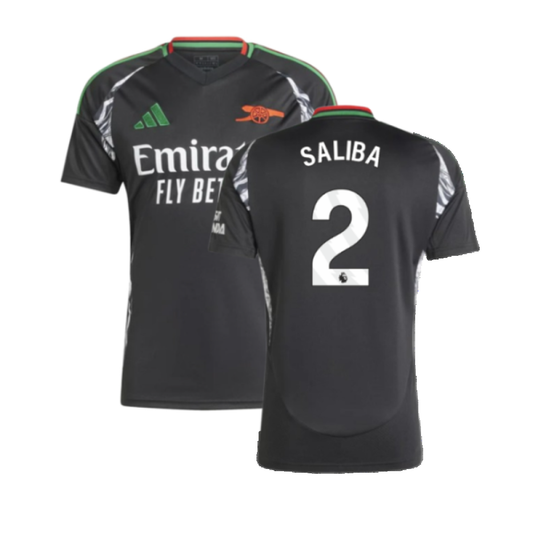 2024-2025 Arsenal Away Shirt (Saliba 2)_0