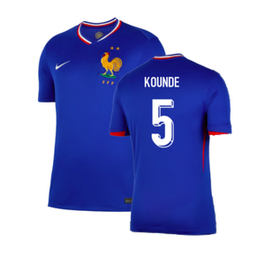 2024-2025 France Home Shirt (Kounde 5)_0