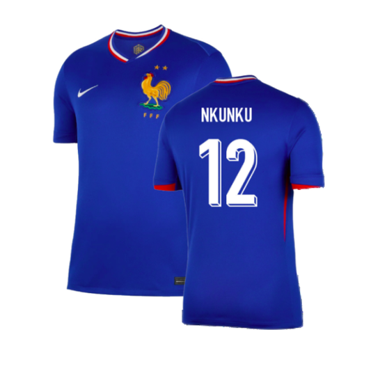 2024-2025 France Home Shirt (Nkunku 12)_0