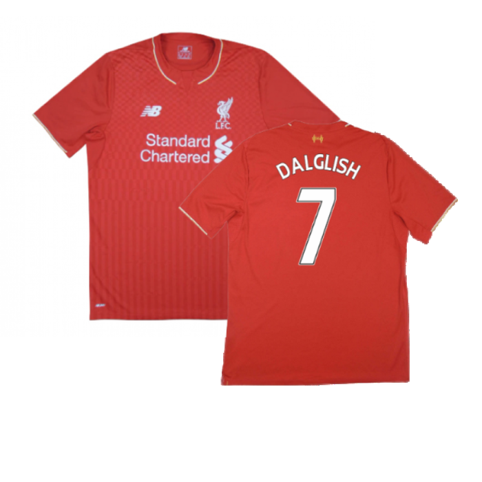 Liverpool 2015-16 Home Shirt ((Excellent) L) (Dalglish 7)