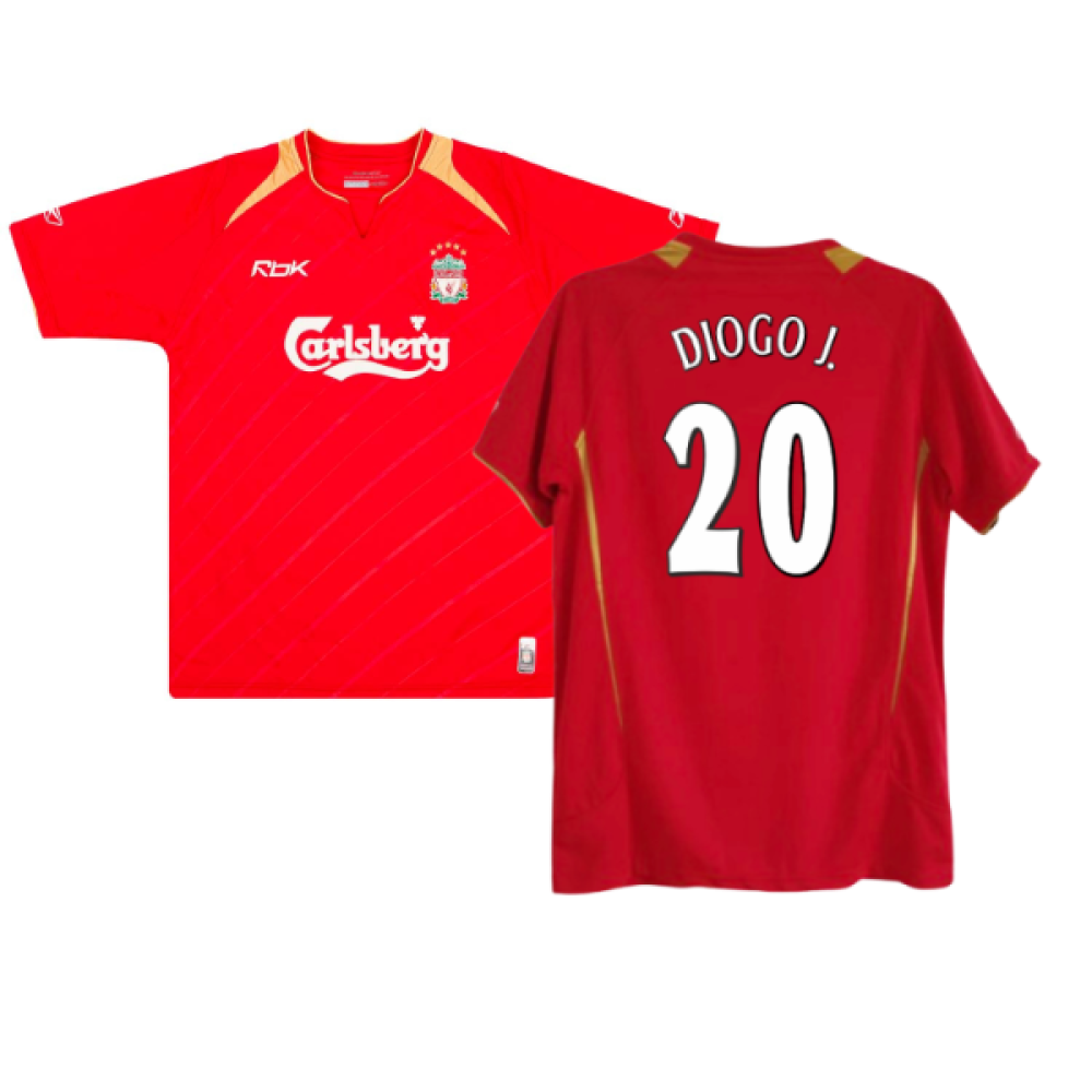 Liverpool 2005-06 Home (2 XL) (Very Good) (Diogo J. 20)_0