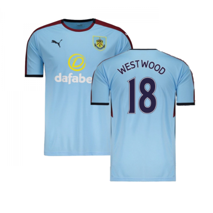 Burnley 2016-17 Away Shirt ((Excellent) L) (Westwood 18)