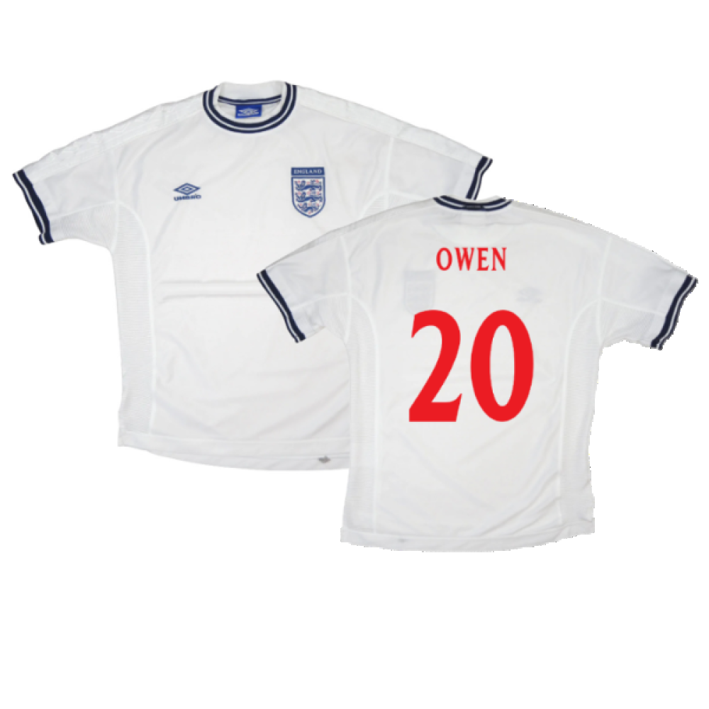 England 1999-01 Home Shirt (Youths) (Excellent) (OWEN 20)_0