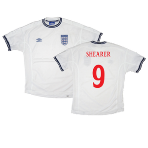 England 1999-01 Home Shirt (Youths) (Excellent) (SHEARER 9)_0