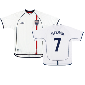 England 2001-03 Home Shirt (L) (Very Good) (BECKHAM 7)_0