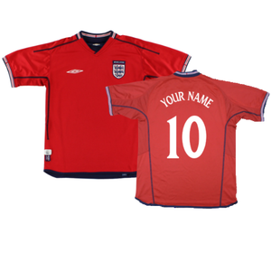 England 2002-04 Away Shirt ((Excellent) XL) (Your Name)_0