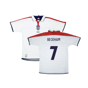 England 2003-05 Home Shirt (L) (Very Good) (BECKHAM 7)_0