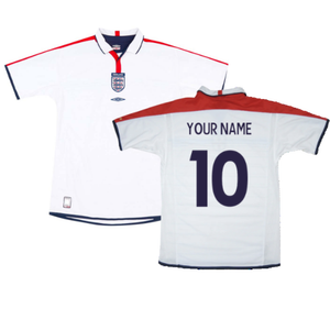 England 2003-05 Home Shirt (L) (Very Good) (Your Name)_0