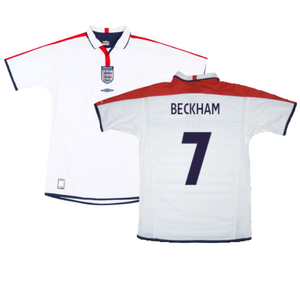 England 2003-05 Home Shirt (S) (Excellent) (BECKHAM 7)_0