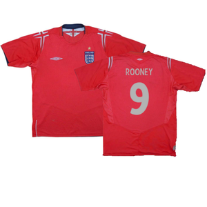 England 2004-06 Away Shirt (S) (Excellent) (ROONEY 9)_0