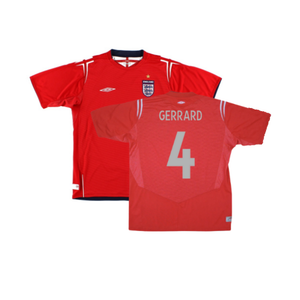 England 2004-06 Away Shirt (Very Good) (GERRARD 4)_0