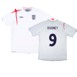 England 2005-07 Home (M) (Excellent) (ROONEY 9)_0