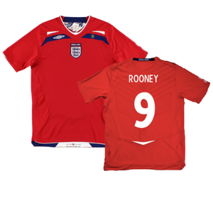 England 2008-10 Away Shirt (Excellent) (ROONEY 9)_0