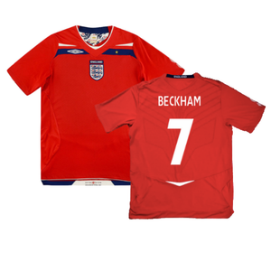 England 2008-10 Away Shirt ((Good) L) (BECKHAM 7)_0