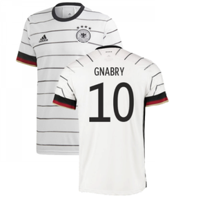 Germany 2020-21 Home Shirt ((Mint) S) (GNABRY 10)_0