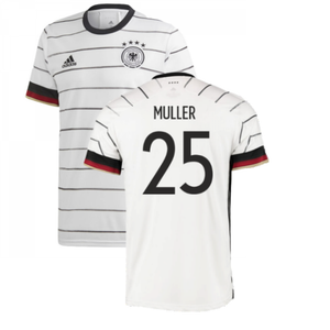 Germany 2020-21 Home Shirt ((Mint) S) (MULLER 25)_0