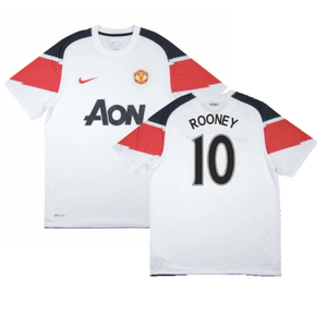 Manchester United 2010-11 Away Shirt ((Excellent) S) (Rooney 10)_0