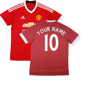 Manchester United 2015-16 Home Shirt ((Good) S) (Your Name)_0