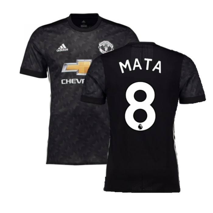 Manchester United 2017-18 Adizero Away Shirt ((Mint) S) (Mata 8)