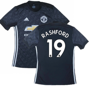 Manchester United 2017-18 Away Shirt ((Very Good) L) (Rashford 19)_0