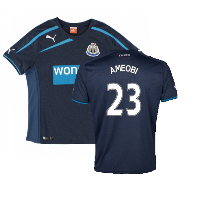 Newcastle United 2013-14 Away Shirt ((Excellent) 3XL) (Ameobi 23)