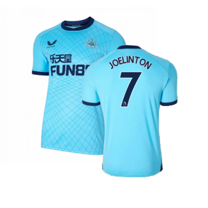 Newcastle United 2021-22 Third Shirt ((Mint) XL) (JOELINTON 7)_0