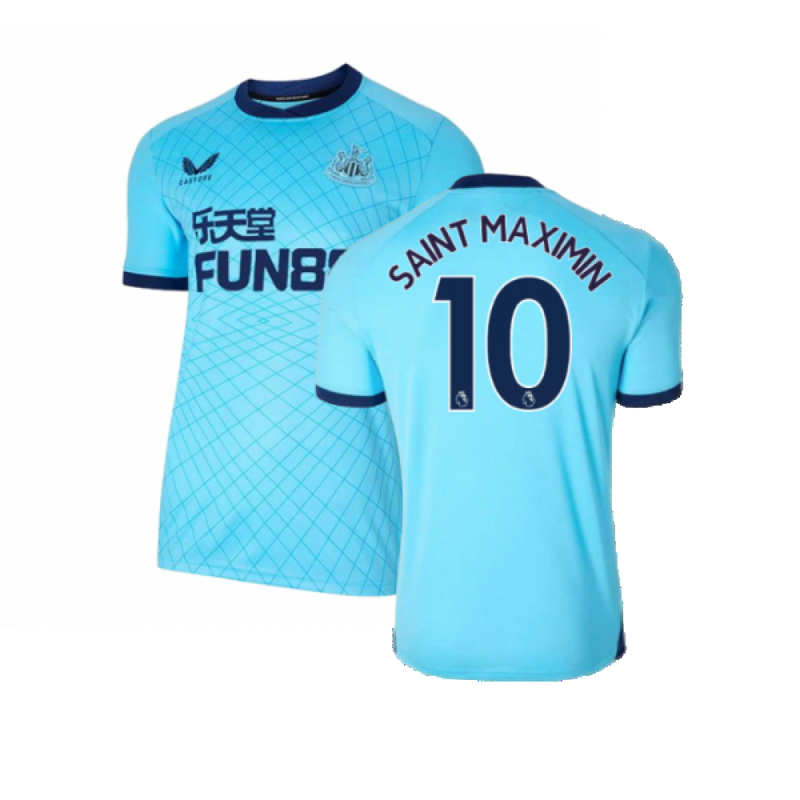 Newcastle United 2021-22 Third Shirt ((Mint) XL) (SAINT MAXIMIN 10)_0