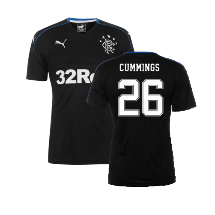 Rangers 2017-18 Third Shirt ((Good) L) (Cummings 26)