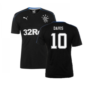 Rangers 2017-18 Third Shirt ((Good) L) (DAVIS 10)_0