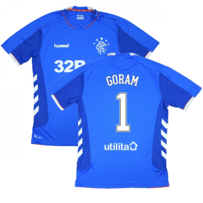 Rangers 2018-19 Home Shirt ((Excellent) L) (GORAM 1)