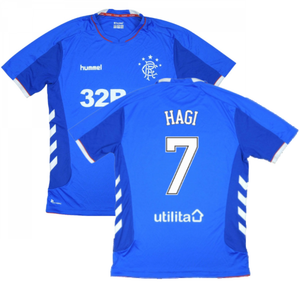 Rangers 2018-19 Home Shirt ((Excellent) L) (Hagi 7)_0