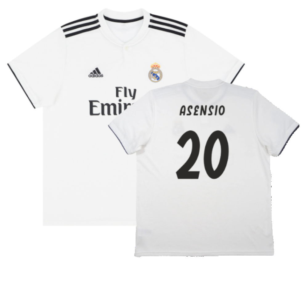 Real Madrid 2018 19 Home Shirt S Very Good Asensio 20 Classic Football Kit