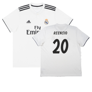 Real Madrid 2018-19 Home Shirt (S) (Very Good) (Asensio 20)_0