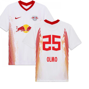 Red Bull Leipzig 2020-21 Home Shirt ((Excellent) S) (OLMO 25)_0