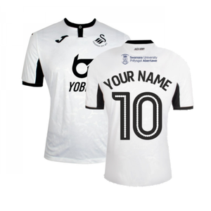 Swansea City 2019-20 Home Shirt ((Good) M) (Your Name)_0