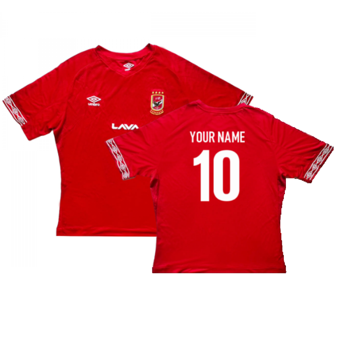 Al Ahly Egypt 2018-19 Home Shirt ((Excellent) XL) (Your Name)